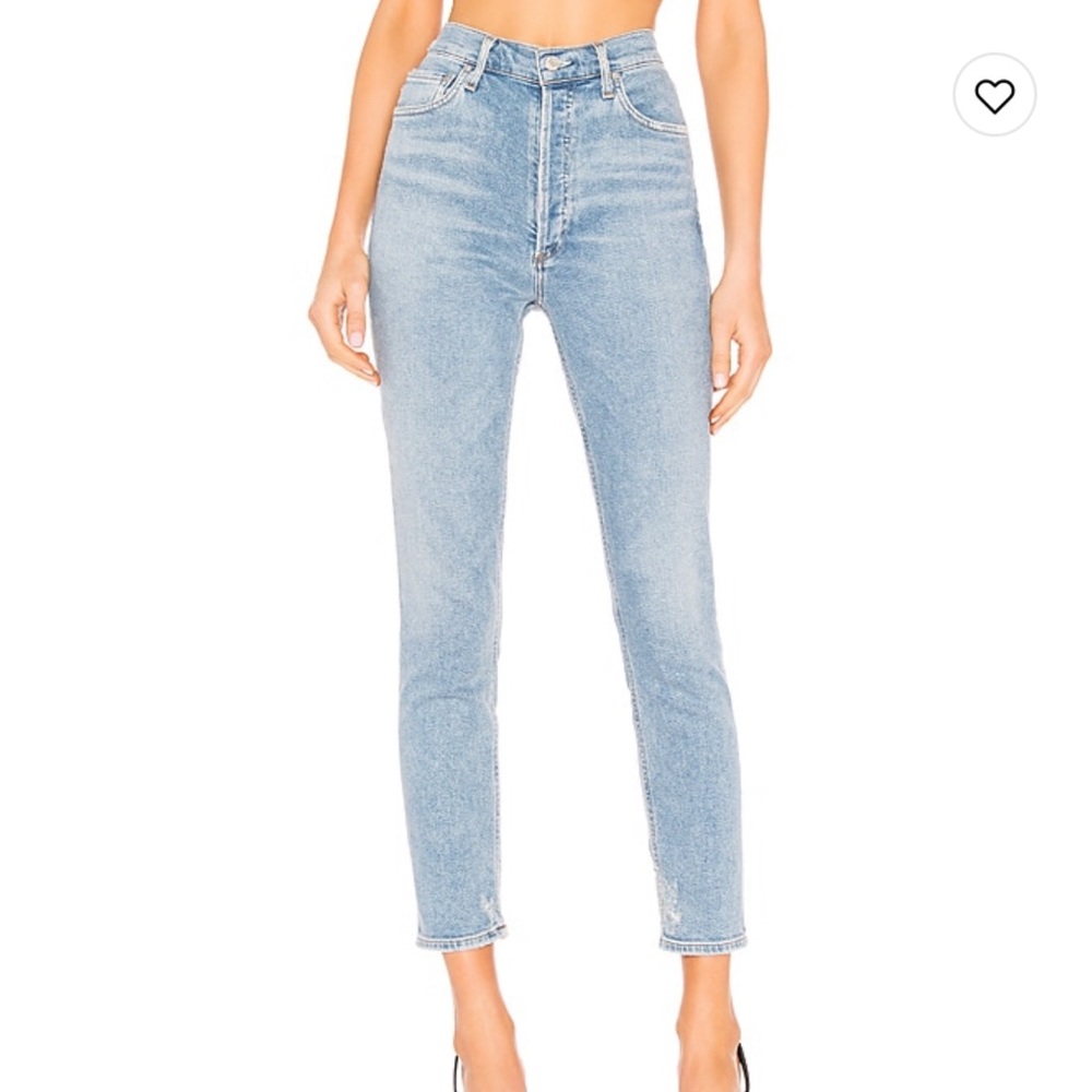 AGOLDE Nico High Rise Slim Fit Jeans